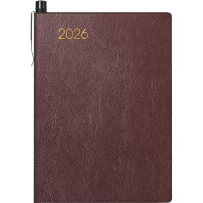 BRUNNEN Agenda tascabile mod. 723 2026 A7 ecopelle bordeaux BRUNNEN Agenda tascabile mod. 723 2026 A7 ecopelle bordeaux