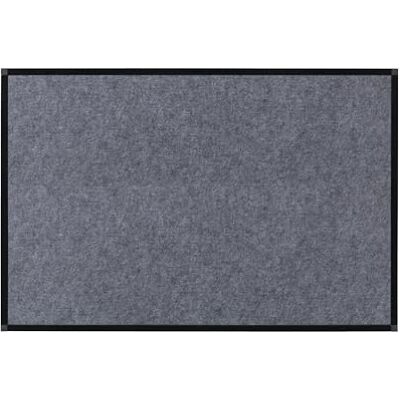 Bi-Office New Generation A9 Bacheca, 110x75 cm, Superficie in PET Grigio, Cornice in Alluminio Nero Bi-Office New Generation A9 Bacheca, 110x75 cm, Superficie in PET Grigio, Cornice in Alluminio Nero