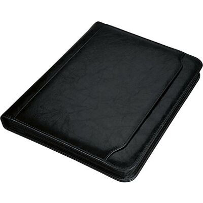 ALASSIO Conference Ring Binder Marble Effect 25mm Ringbinder Calculator Writing Pad A4 Black ALASSIO Conference Ring Binder Marble Effect 25mm Ringbinder Calculator Writing Pad A4 Black