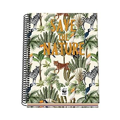 DOHE Save the Nature Bloc Copertina rigida 100 fogli A5 DOHE Save the Nature Bloc Copertina rigida 100 fogli A5