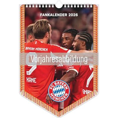 Alpha FC Bayern München 2027: Bannerkalender 21x29,7 cm mit 12 Stadion- und Fußballspieler-Fotografien, deutschem Kalendarium und Spiralbindung Alpha FC Bayern München 2027: Bannerkalender 21x29,7 cm mit 12 Stadion- und Fußballspieler-Fotografien, deutschem Kalendarium und Spiralbindung