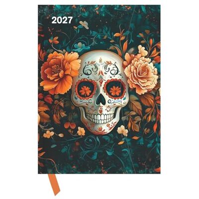 Teneues Skull 2027: Buchkalender 16x22 cm Wochenplaner mit Magnetverschluss, Leseband, internationalen Feiertagen & Orga- und Noitzteil für Design- & Liefestylefans Teneues Skull 2027: Buchkalender 16x22 cm Wochenplaner mit Magnetverschluss, Leseband, internationalen Feiertagen & Orga- und Noitzteil für Design- & Liefestylefans