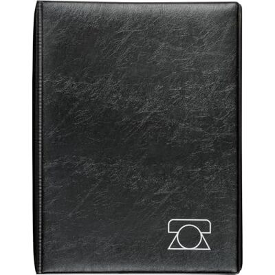BRUNNEN Raccoglitore ad anelli, formato A5, 18 x 23,5 cm, 26 pezzi, colore: Nero BRUNNEN Raccoglitore ad anelli, formato A5, 18 x 23,5 cm, 26 pezzi, colore: Nero
