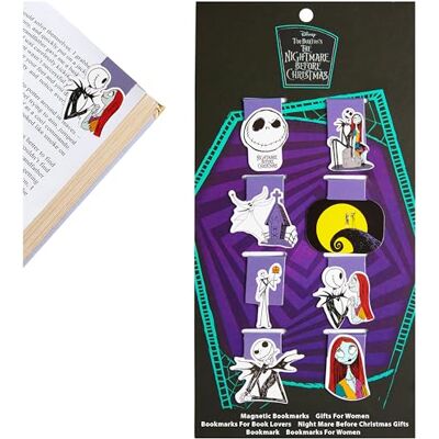 Disney The Nightmare Before Christmas Segnalibro Magnetico Pacco da 8 Accessori per Libri (Confezione da 8 multi) Disney The Nightmare Before Christmas Segnalibro Magnetico Pacco da 8 Accessori per Libri (Confezione da 8 multi)
