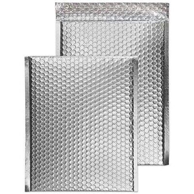 Blake Colour Packaging 320 x 240 mm 70 Mu Busta a bolle metallica Stacca e sigilla () Argento metallizzato, Confezione da 500 Blake Colour Packaging 320 x 240 mm 70 Mu Busta a bolle metallica Stacca e sigilla () Argento metallizzato, Confezione da 500