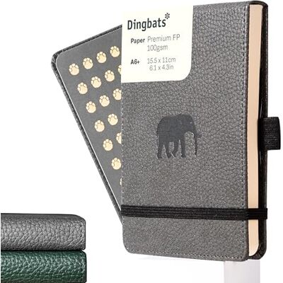 Dingbats* Notebooks Dingbats* Taccuino Tascabile Reporter A6 A Puntini Di Fauna Selvatica Copertina Rigida in Pelle PU Portapenne, Segnalibro, Chiusura Elastico Dingbats* Notebooks Dingbats* Taccuino Tascabile Reporter A6 A Puntini Di Fauna Selvatica Copertina Rigida in Pelle PU Portapenne, Segnalibro, Chiusura Elastico