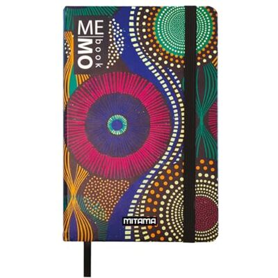Mitama Taccuino Large Grafica AFRO MEMO BOOK NOTEBOOK Copertina Soft Touch Tasca interna + Matita Inclusa Fogli a Quadretti 5 mm 13 x 21 cm Mitama Taccuino Large Grafica AFRO MEMO BOOK NOTEBOOK Copertina Soft Touch Tasca interna + Matita Inclusa Fogli a Quadretti 5 mm 13 x 21 cm