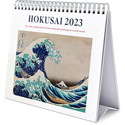 Grupo Erik Calendario Da Tavolo 2023 Japanese Art Hokusai Calendario Scrivania 2023, 12 Mesi E Planner Annuale 2024, 17x20 Cm, FSC, Ottimo Come Calendario Giapponese 2023, Calendario Ufficio 2023 Grupo Erik Calendario Da Tavolo 2023 Japanese Art Hokusai Calendario Scrivania 2023, 12 Mesi E Planner Annuale 2024, 17x20 Cm, FSC, Ottimo Come Calendario Giapponese 2023, Calendario Ufficio 2023