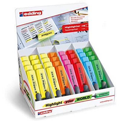 Edding Evidenziatore Display Confezione 1 SO Edding Evidenziatore Display Confezione 1 SO