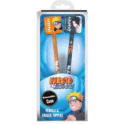Pyramid DST Naruto Matite con Topper Pen Pyramid DST Naruto Matite con Topper Pen