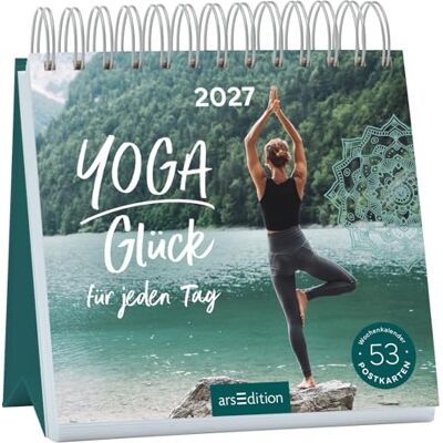 Ars Edition Postkartenkalender Yogaglück für jeden Tag 2027: Wochenkalender 2027, 53 Postkarten für achtsame und bewusste Momente Ars Edition Postkartenkalender Yogaglück für jeden Tag 2027: Wochenkalender 2027, 53 Postkarten für achtsame und bewusste Momente