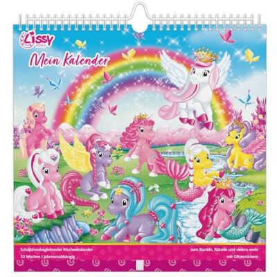 Alpha Lissy PONY Kalender: Bastel- und Rätselkalender 31x31 cm Kreativkalender mit 53 Blättern & Glitzerstickern für Kinder Alpha Lissy PONY Kalender: Bastel- und Rätselkalender 31x31 cm Kreativkalender mit 53 Blättern & Glitzerstickern für Kinder