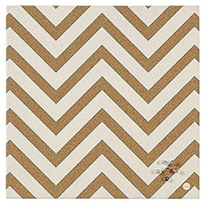 Bi-Office Bacheca crema Chevron in Sughero, 40x40, Beige Bi-Office Bacheca crema Chevron in Sughero, 40x40, Beige