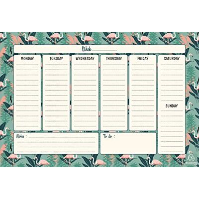 Exacompta fenicottero Calendario 27x17cm Exacompta fenicottero Calendario 27x17cm