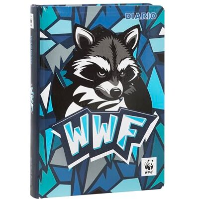 Franco Cosimo Panini WWF Diario Scuola 2024-2025 Ufficiale WWF Illustrato, Diario 12 Mesi Ideale per la Scuola Elementare o Media, Copertina Rigida con l'Illustrazione di un Procione e 352 Pagine a Colori, 13 x 17,8Hcm Franco Cosimo Panini WWF Diario Scuola 2024-2025 Ufficiale WWF Illustrato, Diario 12 Mesi Ideale per la Scuola Elementare o Media, Copertina Rigida con l'Illustrazione di un Procione e 352 Pagine a Colori, 13 x 17,8Hcm