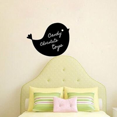 AMBIANCE STICKER Adesivo da Parete - Silhouette Uccello - 75x95cm - Decorativo AMBIANCE STICKER Adesivo da Parete - Silhouette Uccello - 75x95cm - Decorativo