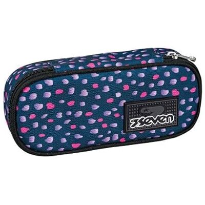 Seven Portapenne Scuola Round Plus, Blu, ISCHOOLPACK, Bustina Ovale Con Tasca Interna ed Elastici Porta Penne, Accessori Zaino, Elementari, Medie, Superiori, Ragazzo, Ragazza Seven Portapenne Scuola Round Plus, Blu, ISCHOOLPACK, Bustina Ovale Con Tasca Interna ed Elastici Porta Penne, Accessori Zaino, Elementari, Medie, Superiori, Ragazzo, Ragazza