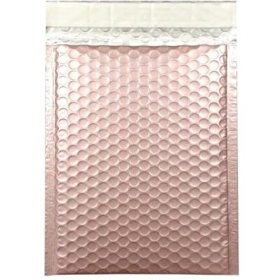 Blake Buste, buste imbottite color oro rosa C3 (450 x 324 mm), confezione da 50, buste imbottite con chiusura adesiva, 70 micron, colore: oro rosa () Blake Buste, buste imbottite color oro rosa C3 (450 x 324 mm), confezione da 50, buste imbottite con chiusura adesiva, 70 micron, colore: oro rosa ()