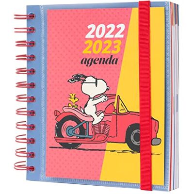Grupo Erik : Diario ufficiale Snoopy 2022-2023, diario accademico per il ritorno a scuola, 11 mesi, giorno per pagina, agosto 2022-giugno 2023, diario scolastico da metà anno 2022-2023, con adesivi Grupo Erik : Diario ufficiale Snoopy 2022-2023, diario accademico per il ritorno a scuola, 11 mesi, giorno per pagina, agosto 2022-giugno 2023, diario scolastico da metà anno 2022-2023, con adesivi
