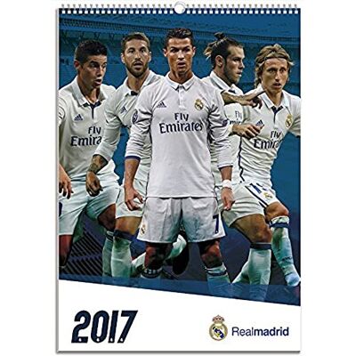 Grupo Erik Real Madrid Official 2017 Calendar (A3 Wall Calendar) Grupo Erik Real Madrid Official 2017 Calendar (A3 Wall Calendar)