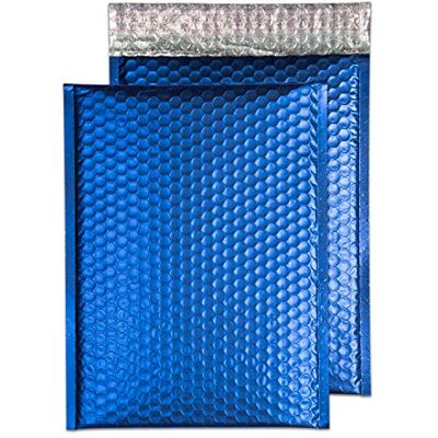 Blake Colour Packaging 320 x 240 mm 70 Mu Busta a bolle opaca metallica Stacca e sigilla () Blu vittoria, Confezione da 500 Blake Colour Packaging 320 x 240 mm 70 Mu Busta a bolle opaca metallica Stacca e sigilla () Blu vittoria, Confezione da 500