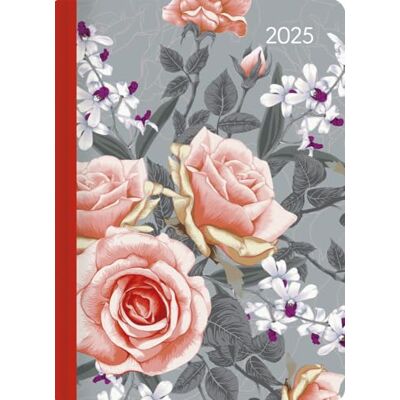 Alpha Agenda giornaliera Journal Style Roses 2025 Agende giornaliera Journal Style 10,7 x 15,2 cm Alpha Agenda giornaliera Journal Style Roses 2025 Agende giornaliera Journal Style 10,7 x 15,2 cm