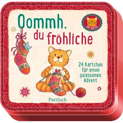Rechl, Christine Oommh, du fröhliche: 24 Kärtchen für einen gelassenen Advent Adventskalender-Dose mit 24 inspirierenden Zitaten und fröhlichen Illustrationen der Om-Katze Rechl, Christine Oommh, du fröhliche: 24 Kärtchen für einen gelassenen Advent Adventskalender-Dose mit 24 inspirierenden Zitaten und fröhlichen Illustrationen der Om-Katze