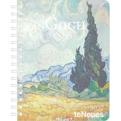 Teneues Vincent van Gogh Diary 2027: Buchkalender 17x22 cm Wochenplaner mit Meisterwerken von Van Gogh, Schutzcover, internationalen Feiertagen & preforierten Notizzetteln für Kunstliebhaber Teneues Vincent van Gogh Diary 2027: Buchkalender 17x22 cm Wochenplaner mit Meisterwerken von Van Gogh, Schutzcover, internationalen Feiertagen & preforierten Notizzetteln für Kunstliebhaber
