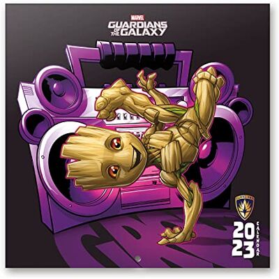 Grupo Erik Calendario Marvel Groot 2023 da Muro + Poster Regalo incluso 12 mesi, 30x30 cm, FSC calendario 2023 da parete, calendario per ragazzi 2023, marvel gadget o marvel must have Grupo Erik Calendario Marvel Groot 2023 da Muro + Poster Regalo incluso 12 mesi, 30x30 cm, FSC calendario 2023 da parete, calendario per ragazzi 2023, marvel gadget o marvel must have