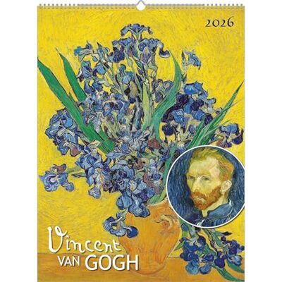 Alpha Vincent van Gogh 2026 Calendario artistico 42 × 56 cm con capolavori di pittura, calendario decorativo da parete per gli amanti dell'arte, fan di Van-Gogh e pittura Alpha Vincent van Gogh 2026 Calendario artistico 42 × 56 cm con capolavori di pittura, calendario decorativo da parete per gli amanti dell'arte, fan di Van-Gogh e pittura