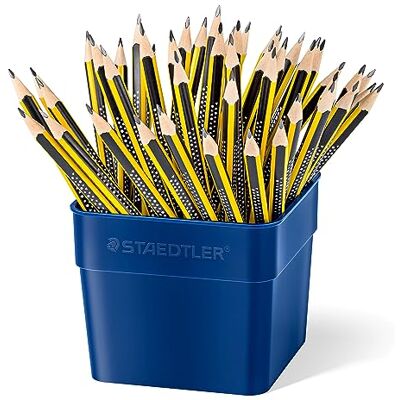 Staedtler Noris 183 T48 Matita triangolare in grafite, HB, confezione da 48 Staedtler Noris 183 T48 Matita triangolare in grafite, HB, confezione da 48