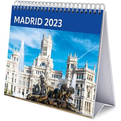 Grupo Erik Calendario da Tavolo 2023 Madrid Calendario Scrivania 2023, 12 Mesi e Planner Annuale 2024, 17 x 20 cm, FSC, Ottimo come Calendario 2023 da Tavolo, Calendario Ufficio 2023 Grupo Erik Calendario da Tavolo 2023 Madrid Calendario Scrivania 2023, 12 Mesi e Planner Annuale 2024, 17 x 20 cm, FSC, Ottimo come Calendario 2023 da Tavolo, Calendario Ufficio 2023