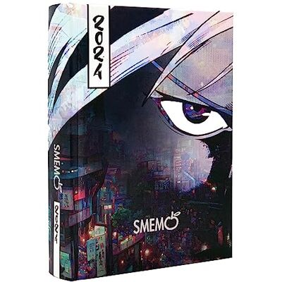 Smemoranda Manga Cyber Punk Special Edition Diario Scuola 2023-2024, 16 Mesi, Settembre 23 Dicembre 24, Agenda Scolastica con Planner e Sticker, Copertina Rigida, Formato Large 13 x 17,7 cm Smemoranda Manga Cyber Punk Special Edition Diario Scuola 2023-2024, 16 Mesi, Settembre 23 Dicembre 24, Agenda Scolastica con Planner e Sticker, Copertina Rigida, Formato Large 13 x 17,7 cm