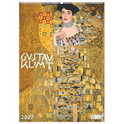 DUMONT Gustav Klimt 2027: Kunstkalender 50x70 cm mit 12 Meisterwerken des Jugendstils und sprachneutralem Kalendarium DUMONT Gustav Klimt 2027: Kunstkalender 50x70 cm mit 12 Meisterwerken des Jugendstils und sprachneutralem Kalendarium