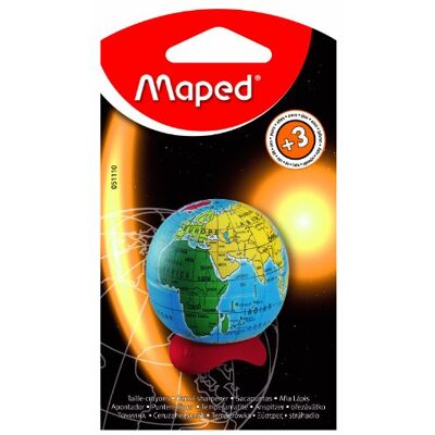Maped Globo Blister , Temperamatite 1 foro 051110 Maped Globo Blister , Temperamatite 1 foro 051110