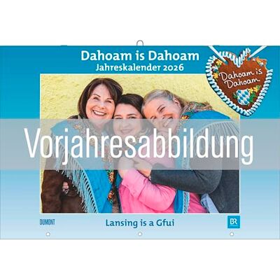 DUMONT Dahoam is Dahoam 2027: Wandkalender 42x29 cm (42x58 cm geöffnet) mit Notizkalendarium und deutschem Kalendarium passend zur gleichnamigen Serie des Bayerischen Rundfunks DUMONT Dahoam is Dahoam 2027: Wandkalender 42x29 cm (42x58 cm geöffnet) mit Notizkalendarium und deutschem Kalendarium passend zur gleichnamigen Serie des Bayerischen Rundfunks