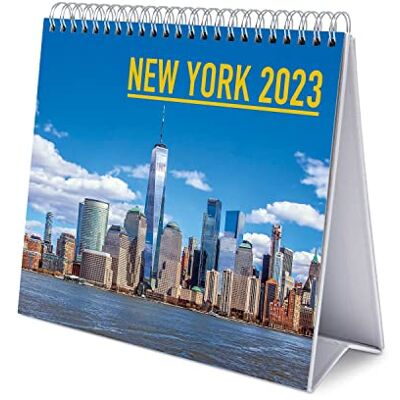 Grupo Erik Calendario da Tavolo 2023 New York Calendario Scrivania 2023, 12 Mesi e Planner Annuale 2024, 17 x 20 cm, FSC, Ottimo come Calendario 2023 da Tavolo, Calendario Ufficio 2023 Grupo Erik Calendario da Tavolo 2023 New York Calendario Scrivania 2023, 12 Mesi e Planner Annuale 2024, 17 x 20 cm, FSC, Ottimo come Calendario 2023 da Tavolo, Calendario Ufficio 2023