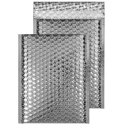 Blake Colour Packaging 250 x 180 mm 70 Mu Busta a bolle metallica Stacca e sigilla () Argento sterling, Confezione da 500 Blake Colour Packaging 250 x 180 mm 70 Mu Busta a bolle metallica Stacca e sigilla () Argento sterling, Confezione da 500
