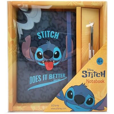 Disney Regalo Stitch per Bambini – Diario Segreto con Penna – Quaderno per Scuola e Divertimento Disney Regalo Stitch per Bambini – Diario Segreto con Penna – Quaderno per Scuola e Divertimento