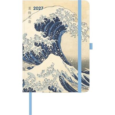 Teneues ArtDiary Hokusai 2027: Buchkalender 16x22 cm Wochenplaner mit Elastikband, Leseband, Stifhalter & internationalen Feiertagen für Hokusai-Fans & Liebhaber japanischer Kunst Teneues ArtDiary Hokusai 2027: Buchkalender 16x22 cm Wochenplaner mit Elastikband, Leseband, Stifhalter & internationalen Feiertagen für Hokusai-Fans & Liebhaber japanischer Kunst
