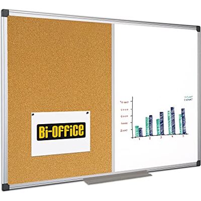Bi-Office LAVAGNA COMBINATA BIANCA/SUGHERO 90x120CM Bi-Office LAVAGNA COMBINATA BIANCA/SUGHERO 90x120CM