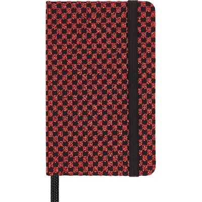 Moleskine Taccuino Shine, Copertina con tessuto Made in Italy di Mantero, con Pagine Bianche e Chiusura Elastica, Formato Pocket 13,6x8,8 cm, Colore Rosso Moleskine Taccuino Shine, Copertina con tessuto Made in Italy di Mantero, con Pagine Bianche e Chiusura Elastica, Formato Pocket 13,6x8,8 cm, Colore Rosso