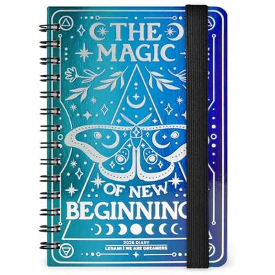 Legami Agenda Settimanale Spiralata Small 2026, Moth, Special Edition, 12 Mesi, Chiusura con Elastico, Diario da Gennaio 2026 a Dicembre 2026, in Carta FSC Certificata, 8.5 x 13 cm Legami Agenda Settimanale Spiralata Small 2026, Moth, Special Edition, 12 Mesi, Chiusura con Elastico, Diario da Gennaio 2026 a Dicembre 2026, in Carta FSC Certificata, 8.5 x 13 cm