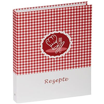 Pagna Kochrezepte-Ringbuch, Motiv: Kochmütze, DIN A4 Pagna Kochrezepte-Ringbuch, Motiv: Kochmütze, DIN A4