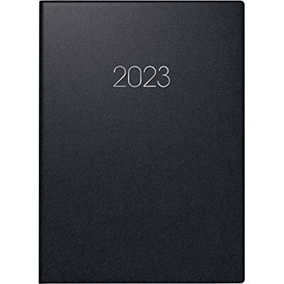 BRUNNEN Agenda settimanale modello 796 2023 dimensioni foglio 14,8 x 20,8 cm, nero BRUNNEN Agenda settimanale modello 796 2023 dimensioni foglio 14,8 x 20,8 cm, nero