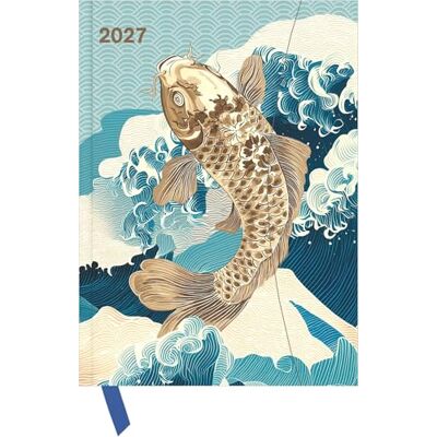Teneues Japanese Papers 2027: Buchkalender 16x22 cm Wochenplaner mit Magnetverschluss, Leseband, internationalen Feiertagen & Orga- und Noitzteil für Design- & Liebhaber japanischer Kunst Teneues Japanese Papers 2027: Buchkalender 16x22 cm Wochenplaner mit Magnetverschluss, Leseband, internationalen Feiertagen & Orga- und Noitzteil für Design- & Liebhaber japanischer Kunst