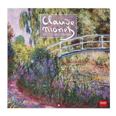 Legami Calendario 2027 da Muro, Claude Monet, Calendario da Parete Grande, 12 Mesi e Planner Annuale, in 6 Lingue, Spazio per Note, Segni Zodiacali, Festività Internazionali, 30 x 29 cm Legami Calendario 2027 da Muro, Claude Monet, Calendario da Parete Grande, 12 Mesi e Planner Annuale, in 6 Lingue, Spazio per Note, Segni Zodiacali, Festività Internazionali, 30 x 29 cm