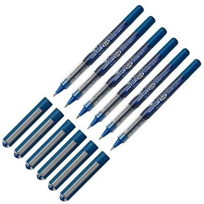 Faber-Castell Uni-Ball Penna a inchiostro EYE Ocean Care blu, confezione da 6 Faber-Castell Uni-Ball Penna a inchiostro EYE Ocean Care blu, confezione da 6