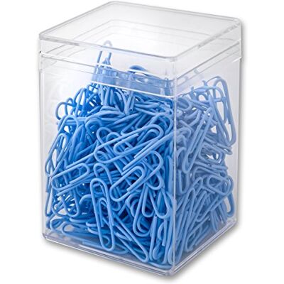 Victory Office Products VOP 60286h300 – 073 Mollette Fogli Graffette 28 mm, 300 pezzi, rivestimento in plastica, colore: blu scuro Victory Office Products VOP 60286h300 – 073 Mollette Fogli Graffette 28 mm, 300 pezzi, rivestimento in plastica, colore: blu scuro