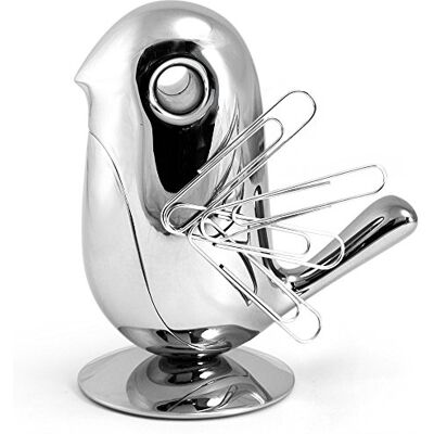 Alessi Porta Graffette, Argento, Taglia Unica Alessi Porta Graffette, Argento, Taglia Unica